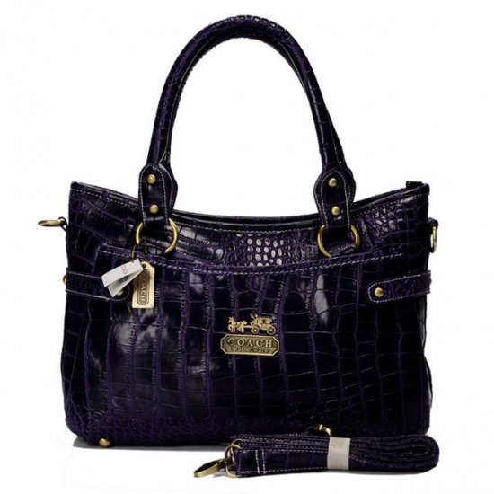 Coach In Embossed Medium Purple Satchels BIY | Coach Outlet Canada